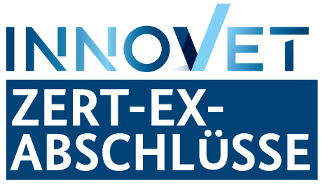 Wortmarke mit dem Text "Innovet Zert-Ex-Abschlüsse"